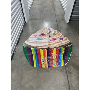 Intex Cupcake Mat‎ Inflatable Pool Float Rainbow Sprinkles 58770EU Multicolor